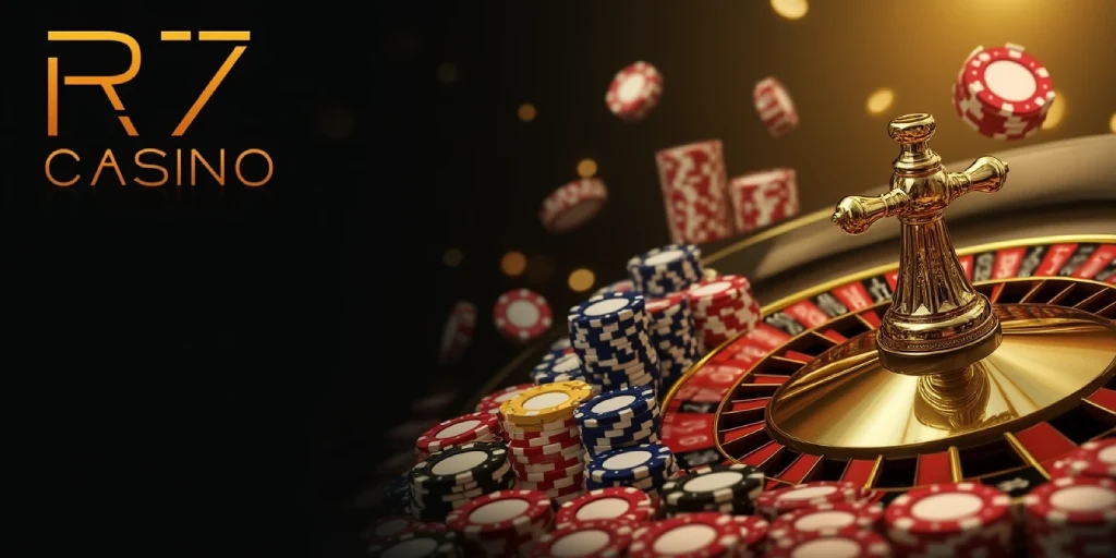 professional banner for the homepage of r7casino website